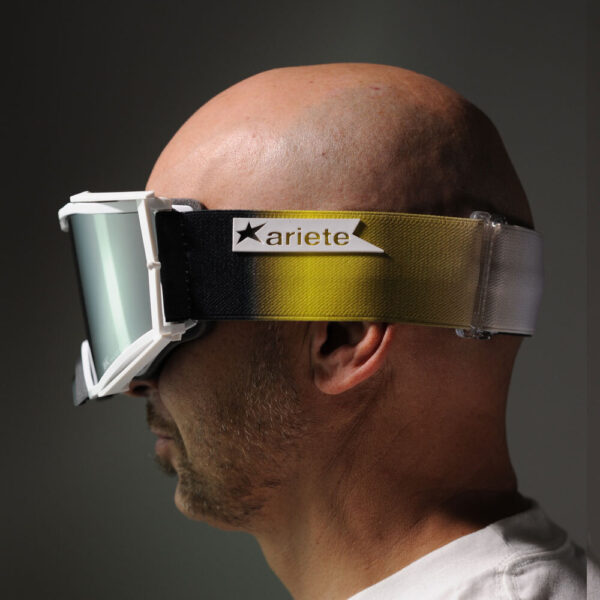 Кроссовые очки Ariete 8K TOP очки белые, затемненная линза (ARI-14960-T012) 10
