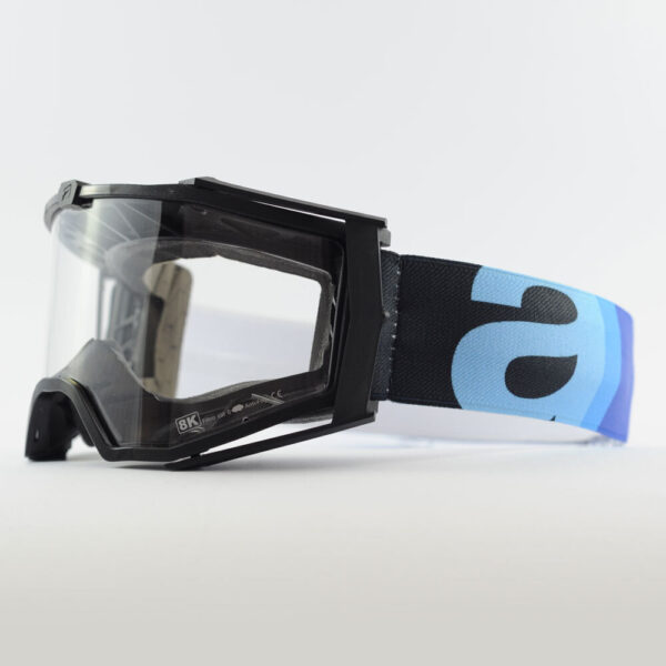 Кроссовые очки Ariete 8K очки черные, прозрачная линза (ARI-14960-083) 25