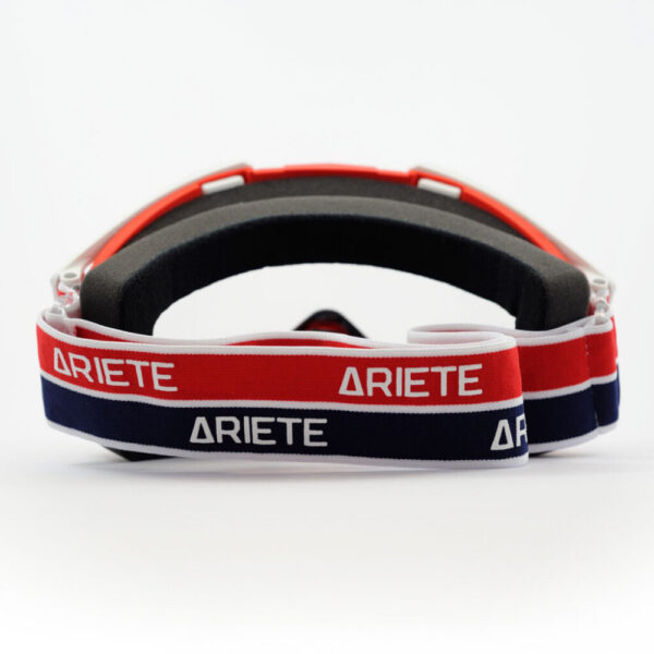 Кроссовые очки Ariete RC FLOW красные, двойные прозрачные вентилируемые линзы (ARI-13950-FRBA) 7