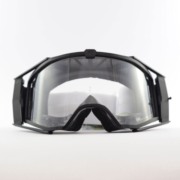 Кроссовые очки Ariete 8K очки черные, прозрачная линза (ARI-14960-024) 12