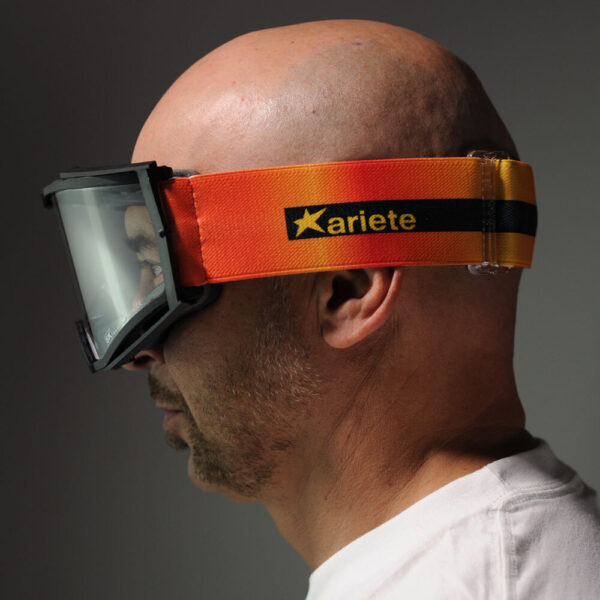 Кроссовые очки Ariete 8K очки черные, прозрачная линза (ARI-14960-024) 7