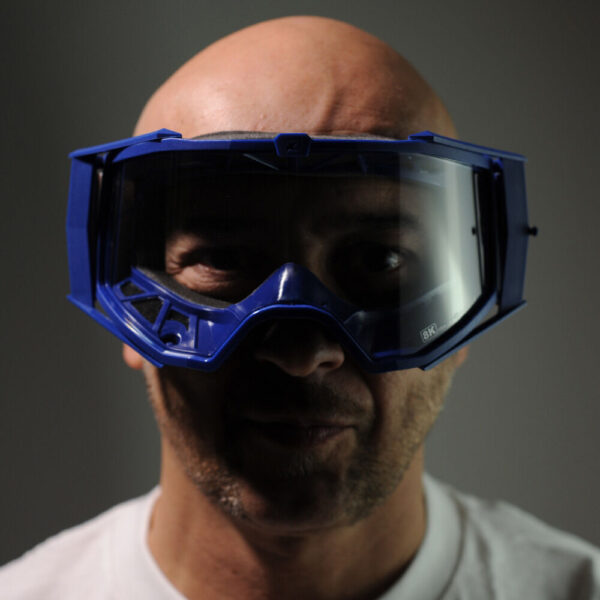 Кроссовые очки Ariete 8K очки синие, прозрачная линза (ARI-14960-065) 14