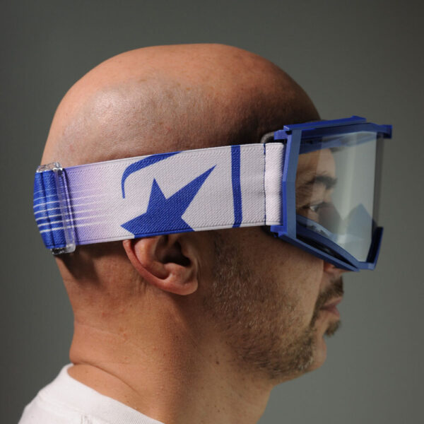 Кроссовые очки Ariete 8K очки синие, прозрачная линза (ARI-14960-065) 13