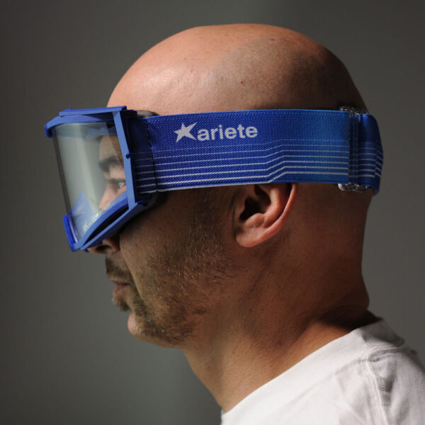 Кроссовые очки Ariete 8K очки синие, прозрачная линза (ARI-14960-065) 6