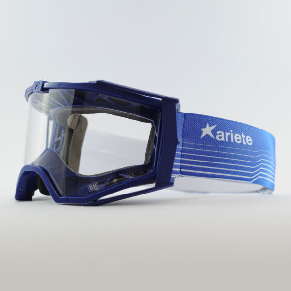 Кроссовые очки Ariete 8K очки синие, прозрачная линза (ARI-14960-065) 2