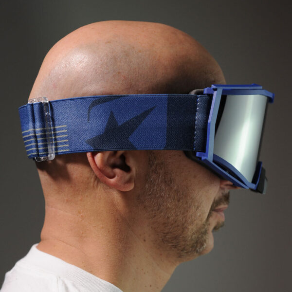 Кроссовые очки Ariete 8K TOP очки синие, затемненная линза (ARI-14960-T123)