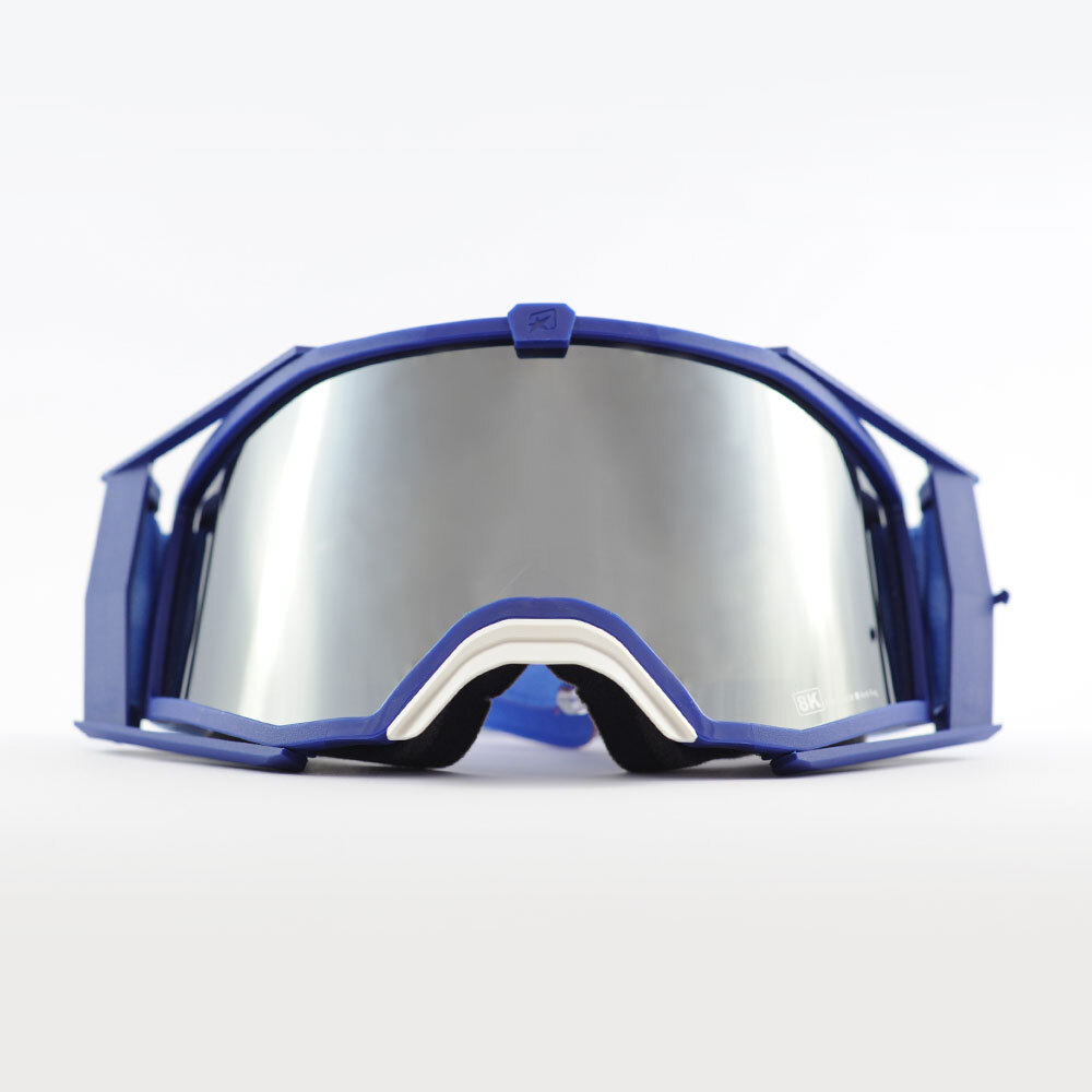 Кроссовые очки Ariete 8K TOP очки синие, затемненная линза (ARI-14960-T045) 3