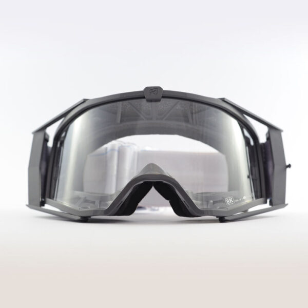 Кроссовые очки Ariete 8K очки серые, прозрачная линза (ARI-14960-064) 10