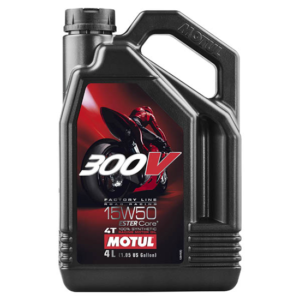 Копия Моторное масло Motul 300V 4T FL ROAD RACING SAE 15W50, Объем 4 л, ОЕМ-код 104129