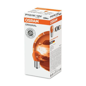 Лампа стоп-сигнала Osram Original PY21 21W BAU15s 12V (оранжевая)