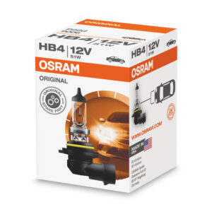 Галогенная лампа для фары мотоцикла Osram Original Line HB4 12V 51W 2