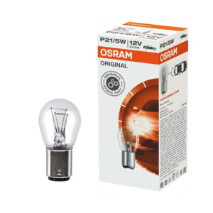 Лампа стоп-сигнала Osram Original P21/5W BAY15d 12V