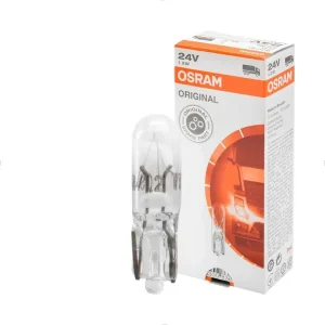 Лампа подсветки номера Osram Original W3W 24V 1.2W