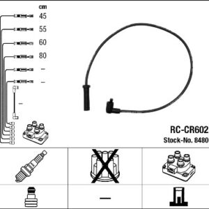 Провода зажигания к-т RC-CR602 8480 BE 2