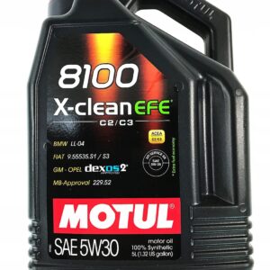 Моторное масло MOTUL 8100 X-сlean EFE 5W-30 5л (109471) 111688 BE