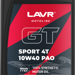 Моторное масло GT SPORT 4T, 1 л Ln7727 LAVR BE